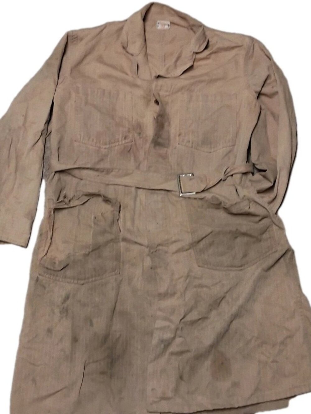 Vintage KWB Mfg Union-Made Twill Mechanic Coveralls Size 42 Workwear